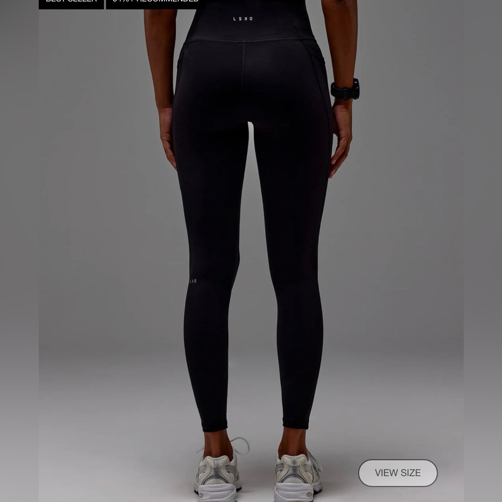 LSKD Women's Black Leggings